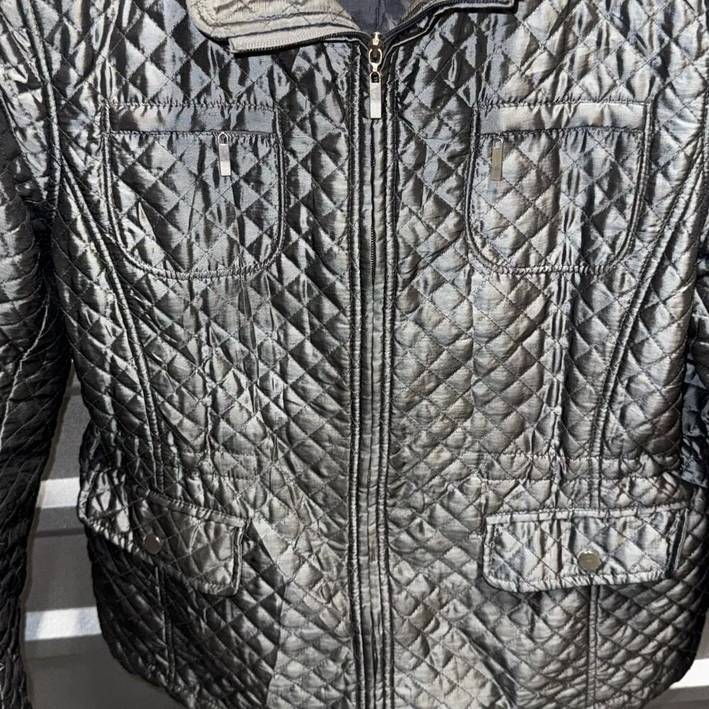 WHITE STAG Jacket Coat Silver women's - Image 3