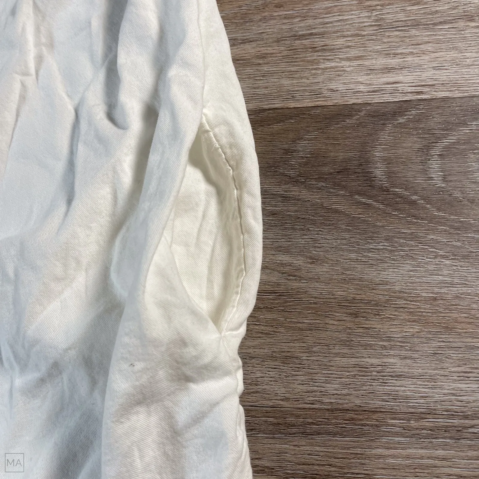 Free People Women's Mini Dress Fleur Du Jour Boho Floral Embroider L White/Multi - Image 7