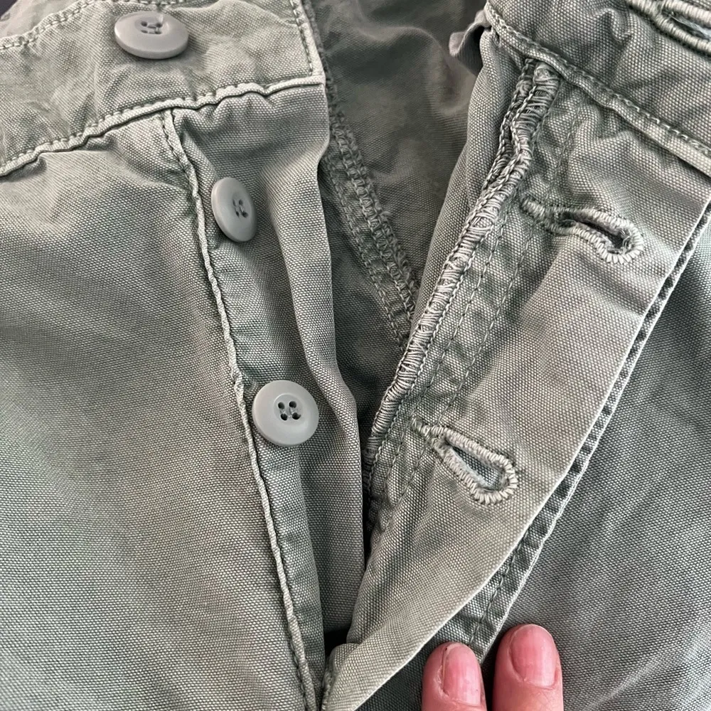 NSF Hodges Cotton Cargo Carpenter Pants Military Green Sz 30 - Image 7