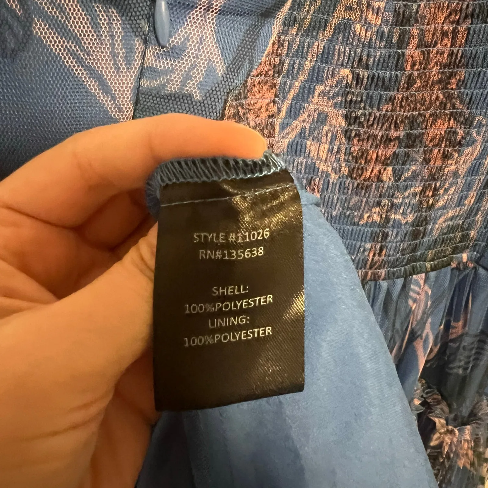 Hutch Freya Tulle Plisse Ruffle Gown Dress Size 20 V-Neck - Image 5