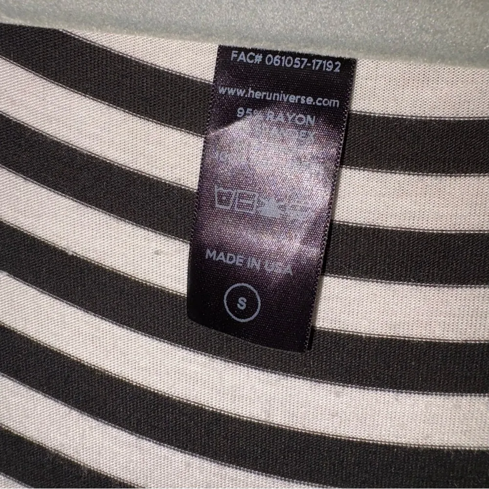 Her Universe Studio Ghibil Kiki's Delivery Service Striped Top Dress size small - Image 5