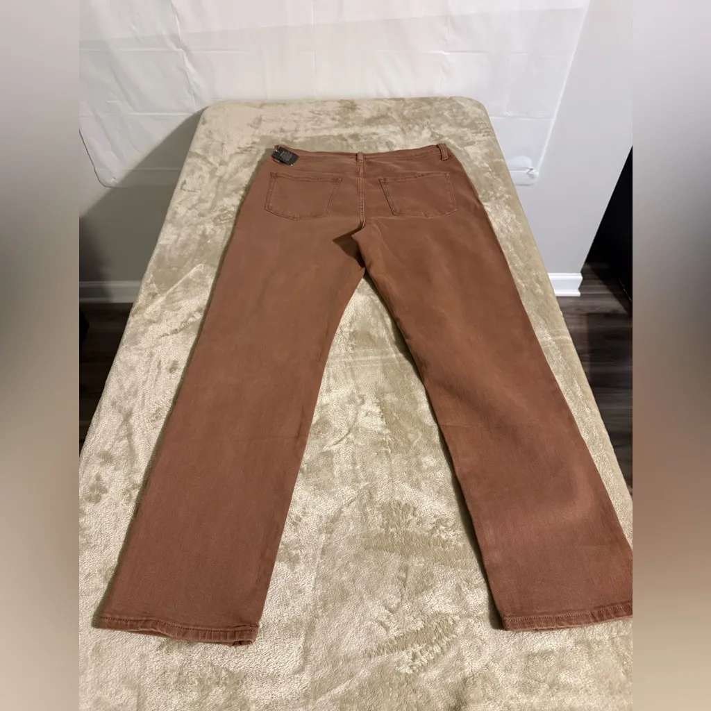 a.n.a Brown Women's Pants size 14 - Image 2