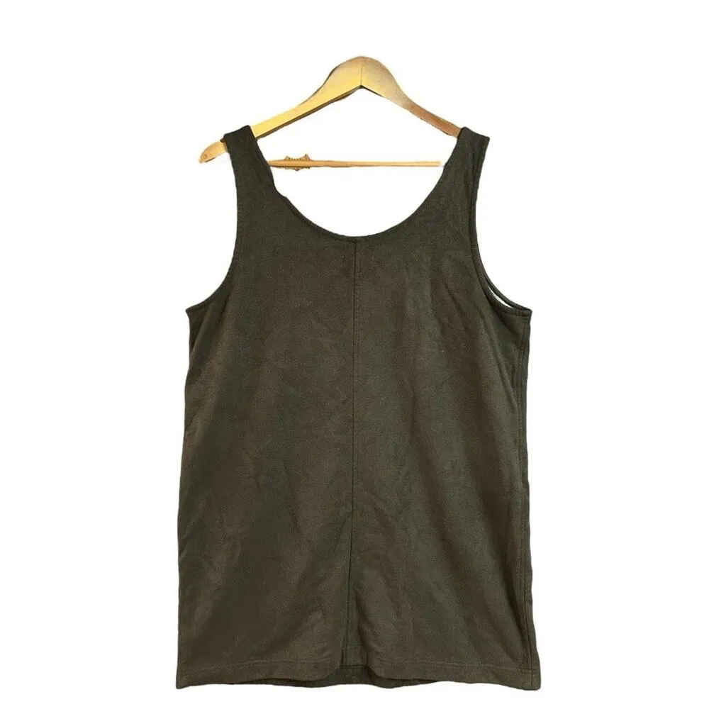 Lou & Grey Women’s Large Green Dress - Image 2