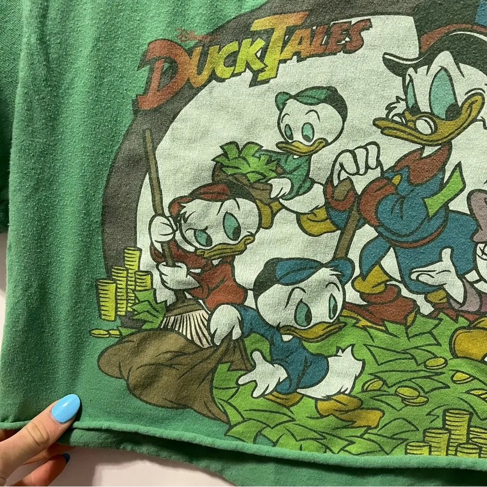Disney Duck Tales Cropped T Shirt - Image 4