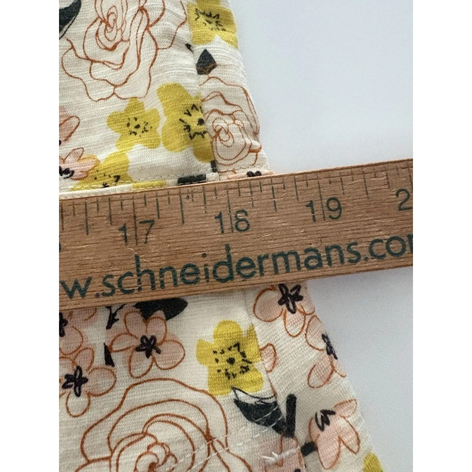 Duluth Trading Co Maxi Dress Womens L Yellow Floral Prairie To ‘n’ Flow High Low Size L - Image 14