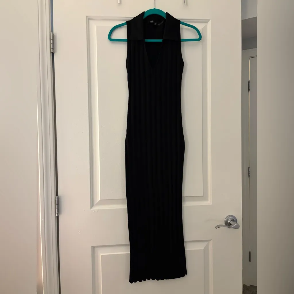 Endless Rose Sleeveless V-Neck Knit Dress - Image 4