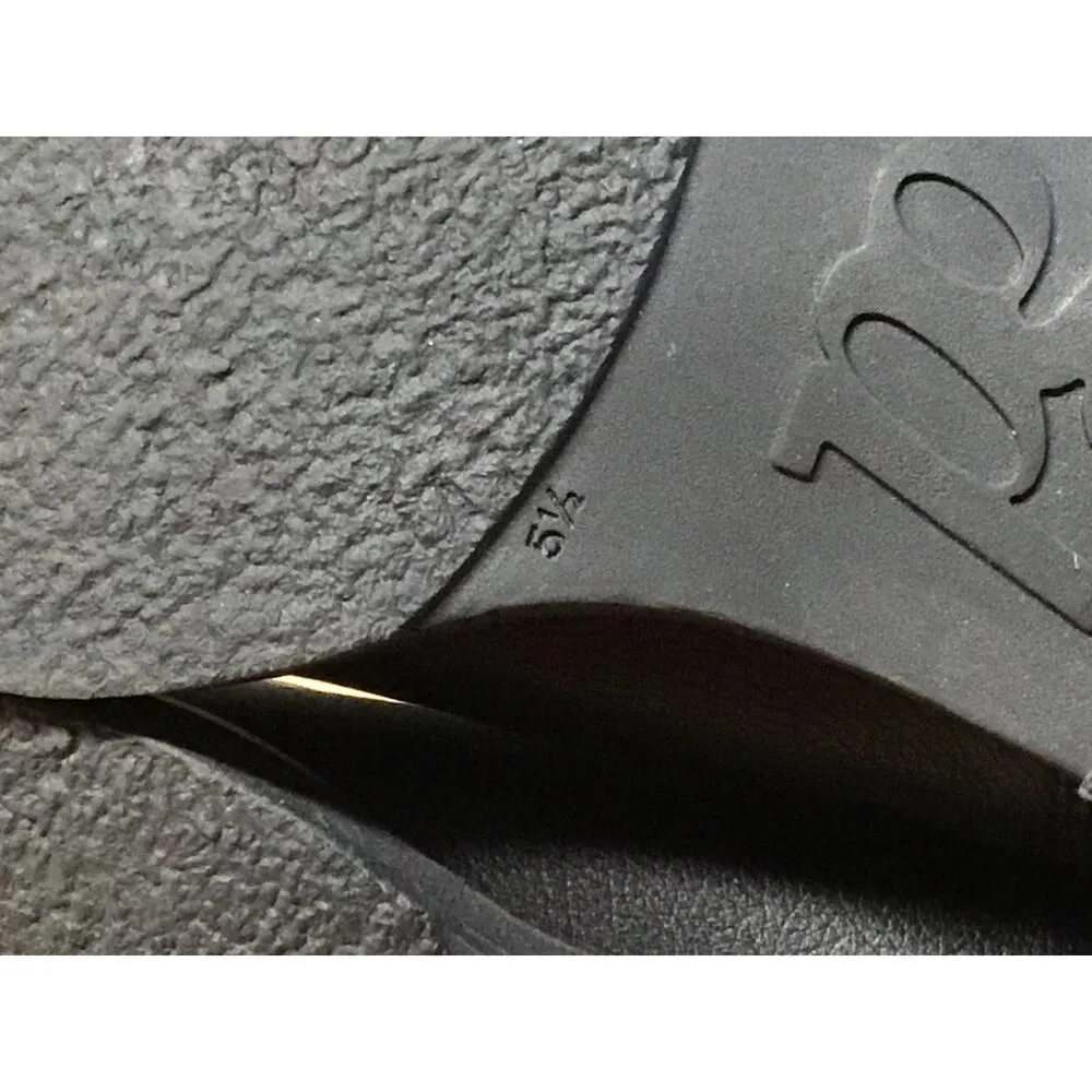 Paul Green Ankle Chelsea Boots Women's 7.5 Black Leather Slip-On Almond Toe - Image 5