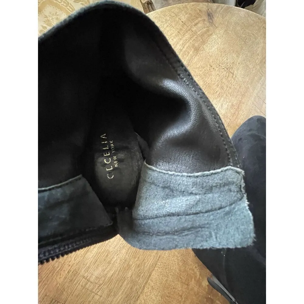 CECELIA New York Women's Midnight Nolton Ankle Boots Black suede 8.5 - Image 7