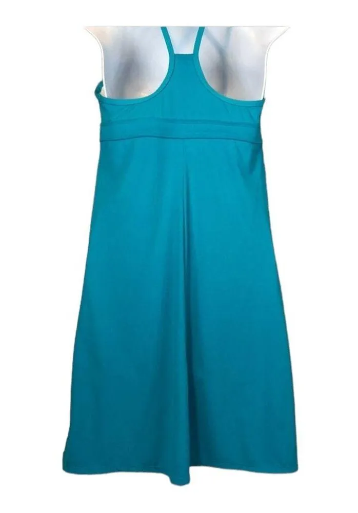 Athleta Coastline Swim Dress in blue size small - Image 9