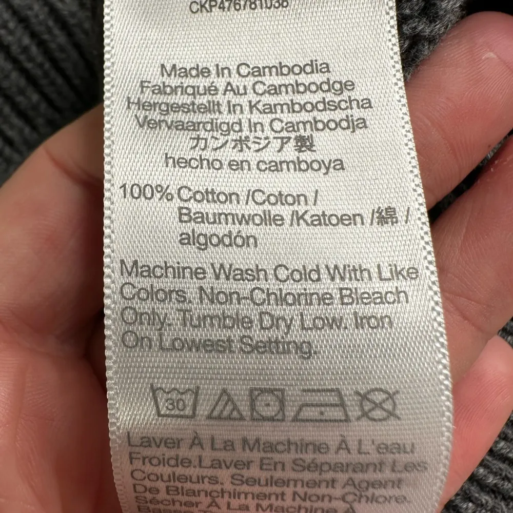 Madewell Gray Turtle Neck Sweater - Image 4