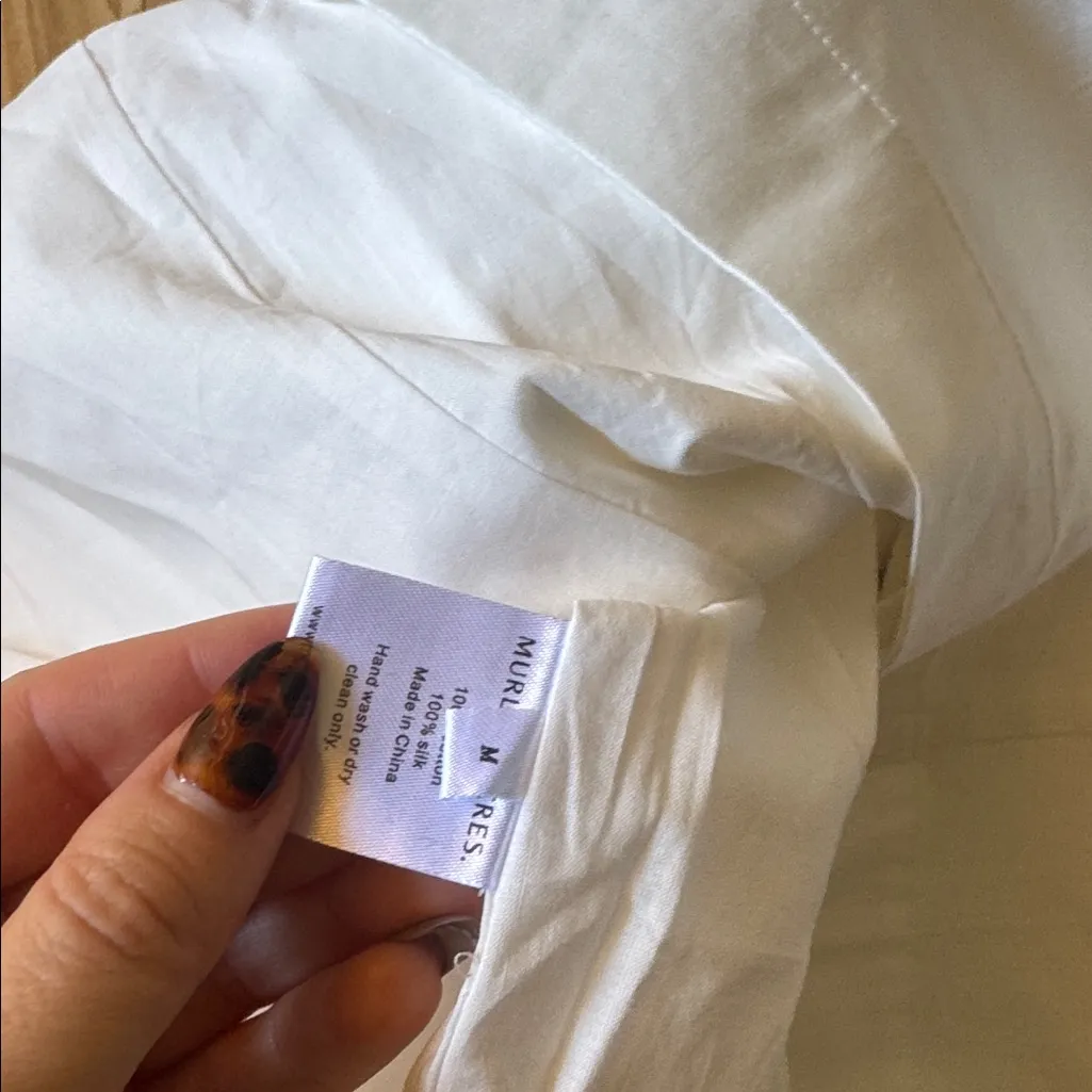 ELSA MAXI DRESS IVORY White Size M - Image 6