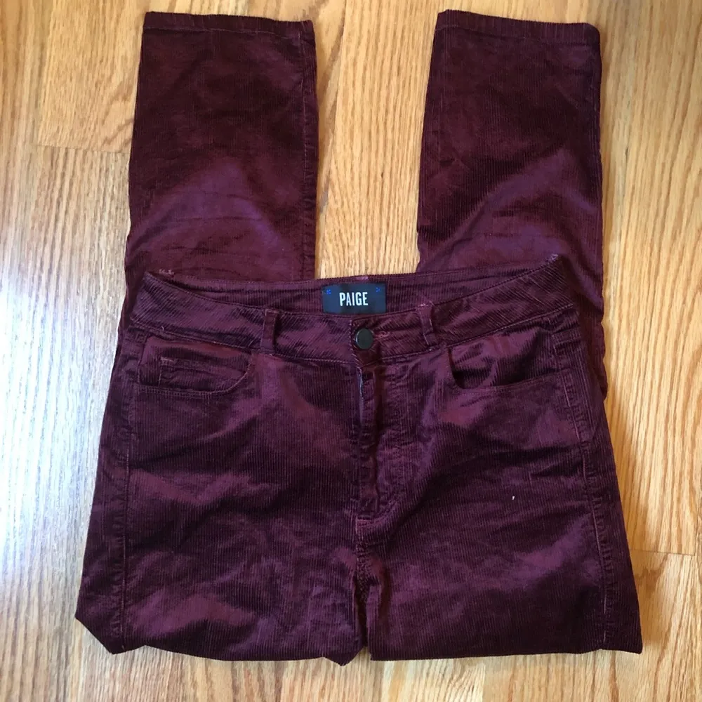 PAIGE Hoxton ultra skinny cord jeans size 27 - Image 3