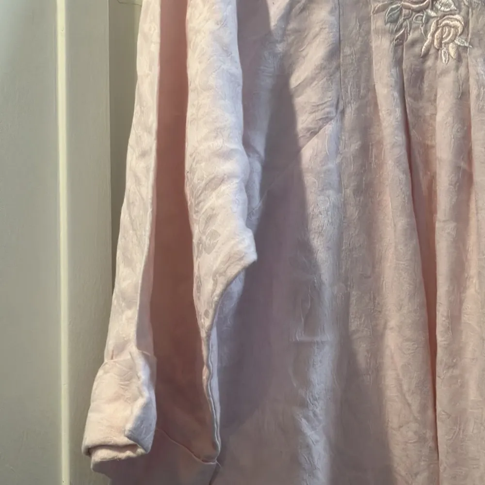 FINAL MARKDOWN Miss Elaine brocade look zip front robe petite medium Size undefined - Image 3