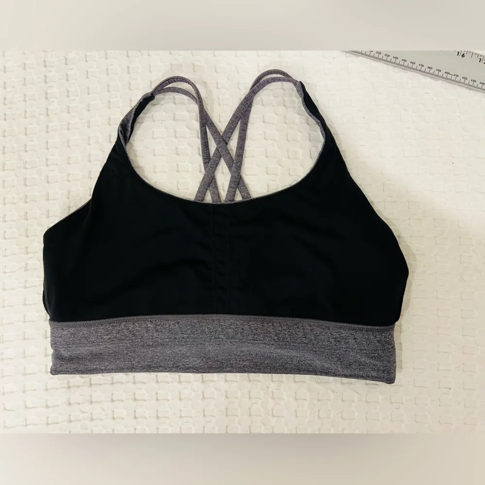 Lululemon Energy Bra Long Line Heathered Gray No Size Please See Picture #167 - Image 8