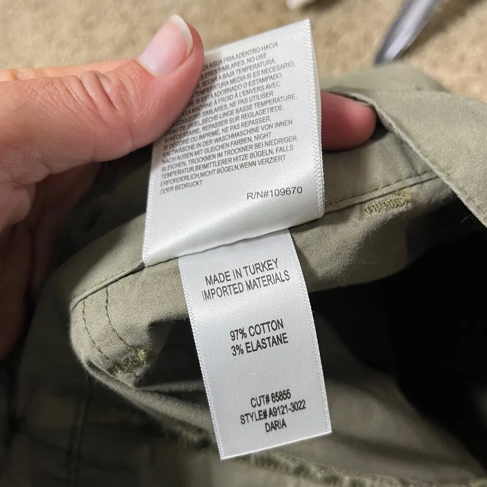 AGOLDE Daria Women's Utility Pant 25 NWOT Duffel Wide Leg Stretch Twill Cropped - Image 12