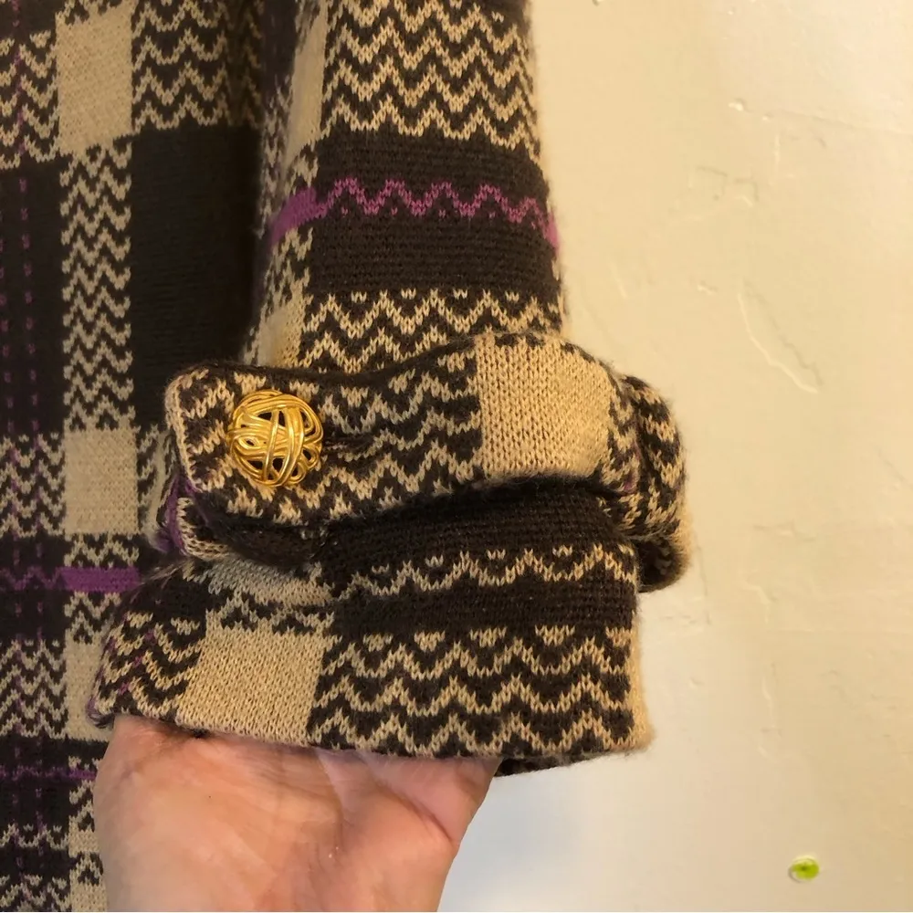 Dialogue SWING JACKET vintage look size XS warm lined pepilum - Image 7