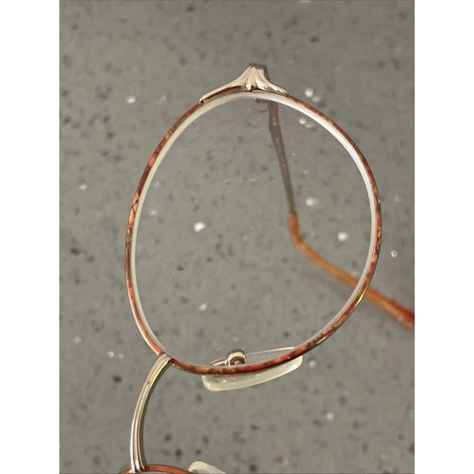 Seiko Eyeglasses Frames Only T359 Japan Pure Titanium 54-16-135 Gold Pink - Image 15