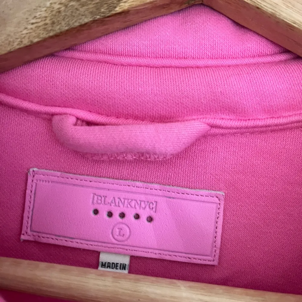 Pink Button-Up Fleece Jacket - Image 5