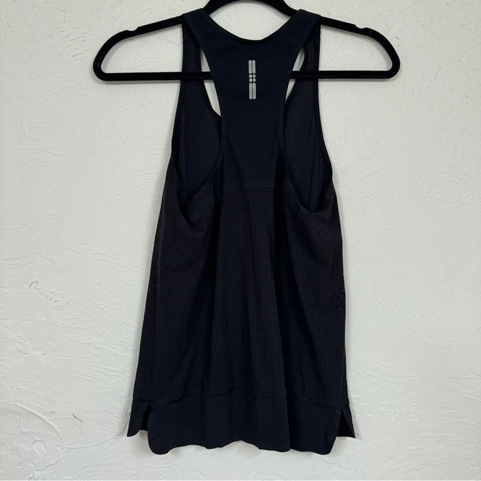 Sweaty Betty Black Athletic Tank Top Shirt Womens XXS Gym Workout Razor Back - Image 5