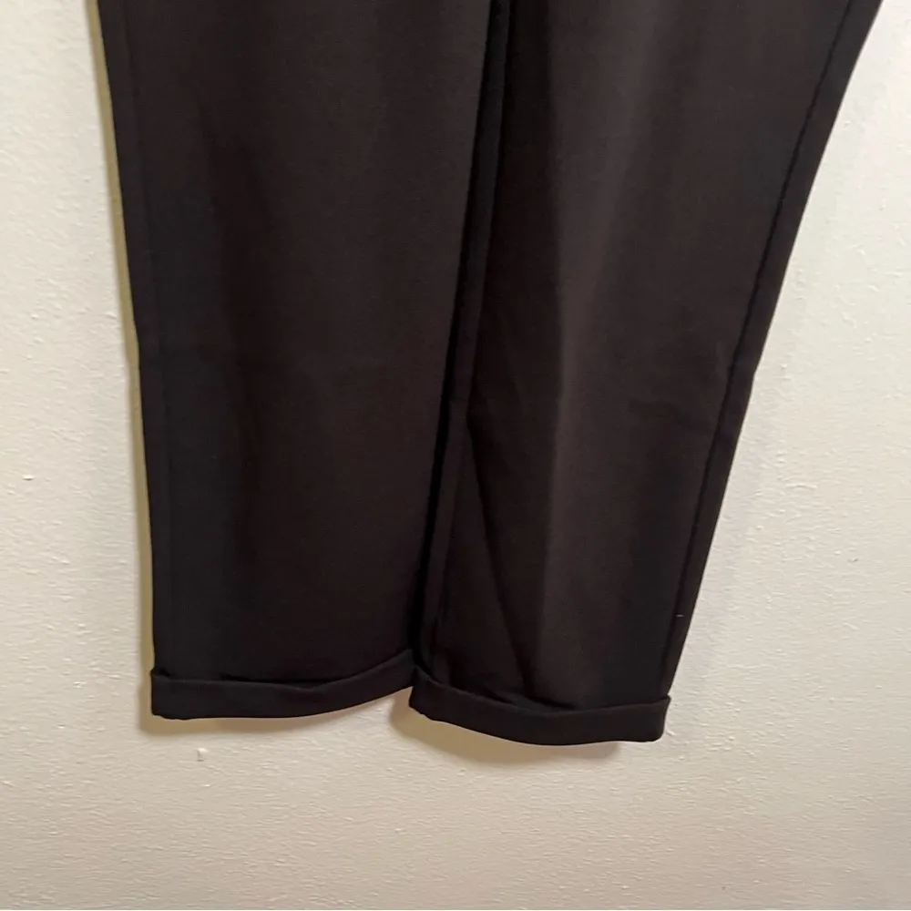 Vince Camuto Cuffed Ankle Pants Rich Black - Image 7