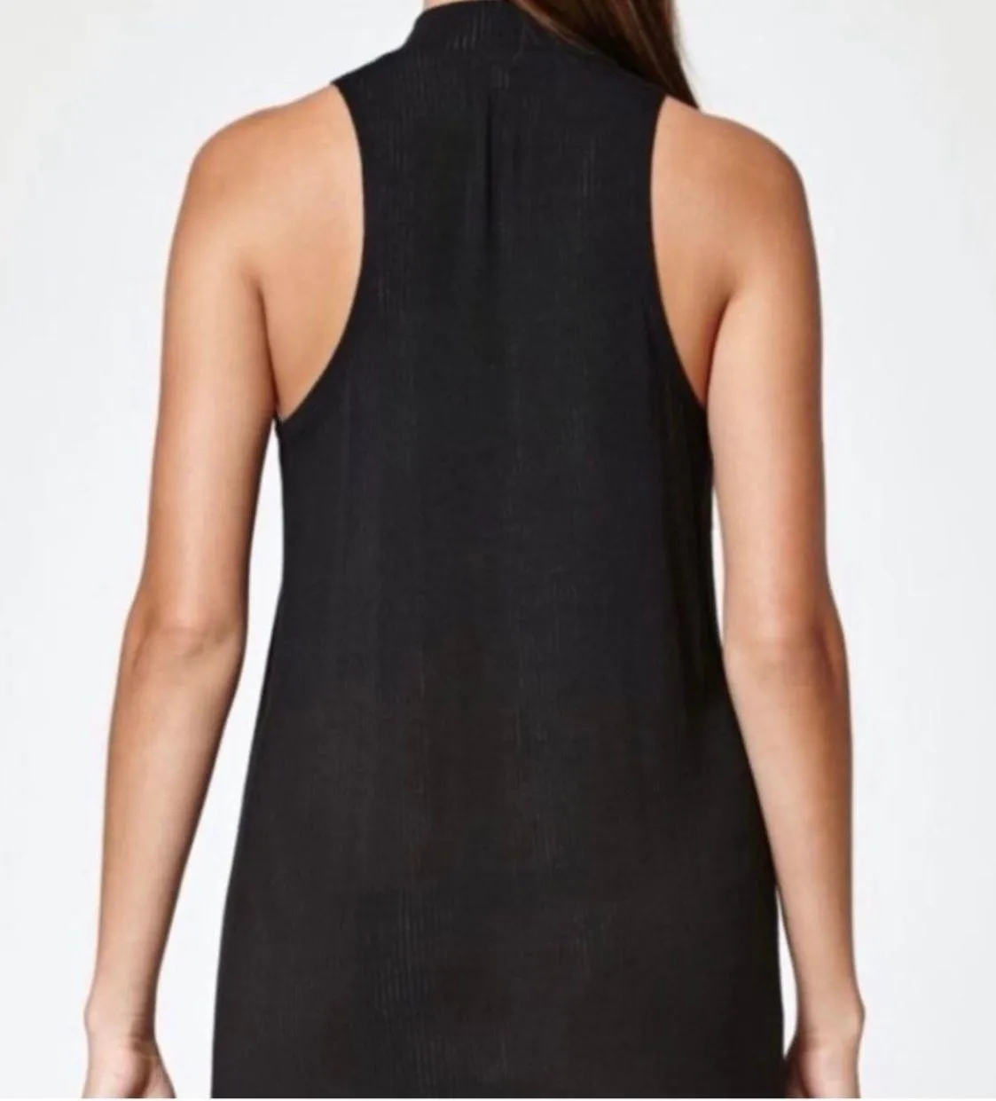 Kendall + Kylie  Overlay Mock Neck Dress - Image 3