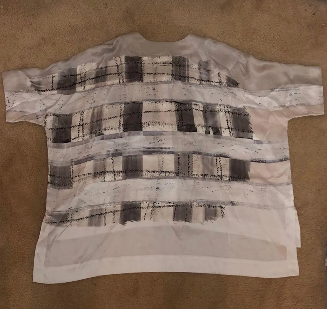 Lafayette 148 Silk Blouse - Image 2