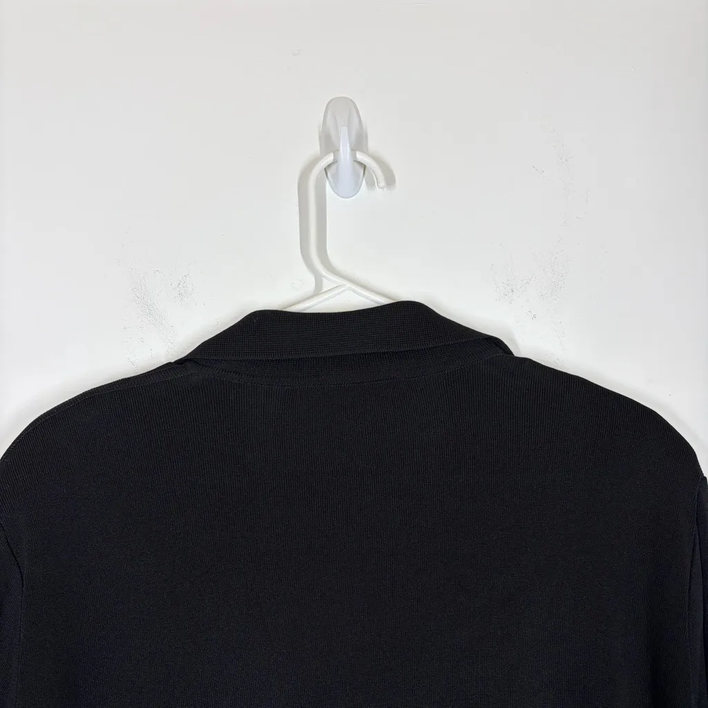 Misook Black Cardigan Size Medium - Image 8