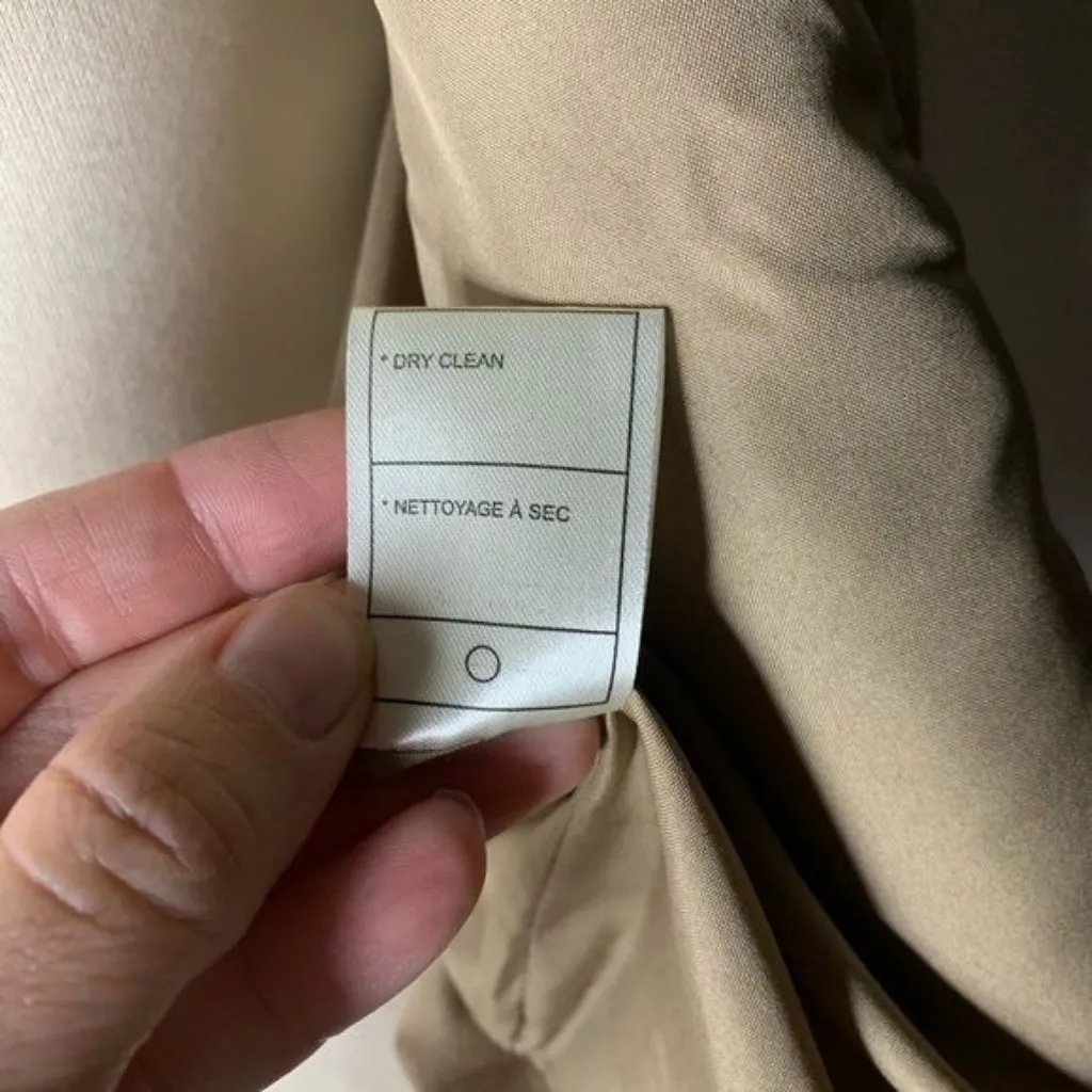 Jack by BB Dakota Meiko Faux Suede Vest Size Small Moto Tan Cream - Image 8