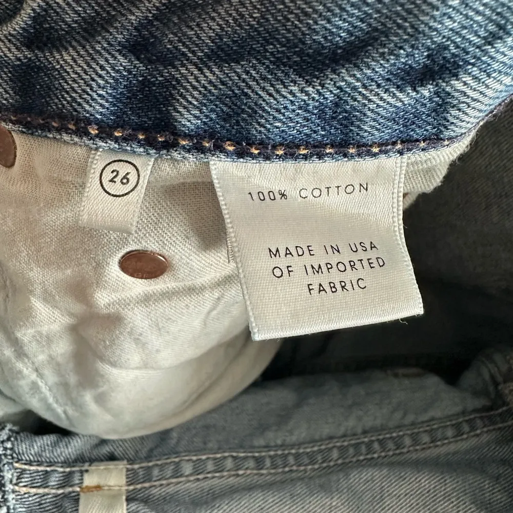 Grlfrnd Helena Straight Leg Jeans Size 26 Close to You - Image 6