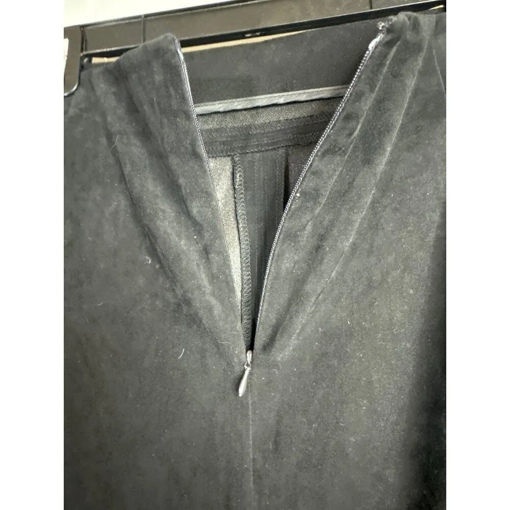 Larry Levine Black Sports Stretch Straight Pencil‎ Skirt Women's Sz 10 - Image 5