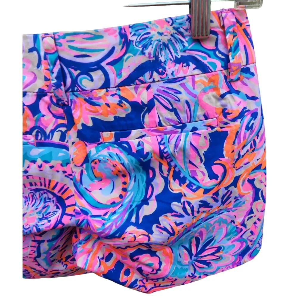 Lilly Pulitzer Shorts, Size 00, The Callan Shorts, 5 Inch Inseam, Bright NWT - Image 9