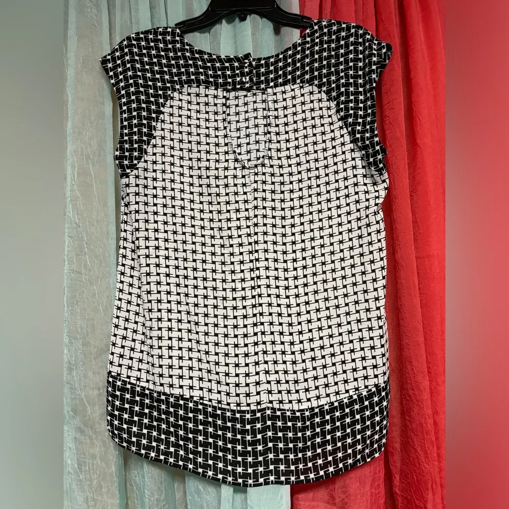 Daniel Rainn sleeveless blouse size large - Image 3