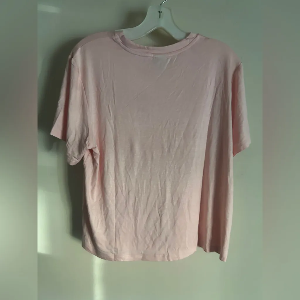 Honeydew Flower Print Super Soft Pajama Shorts Set XS Blue - Image 3