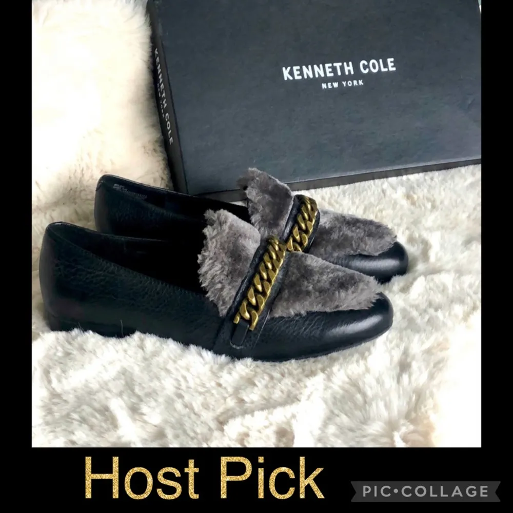 HP🎉 Kenneth Cole Faux Fur Shoes “Wilda” Size 6 M - Image 2