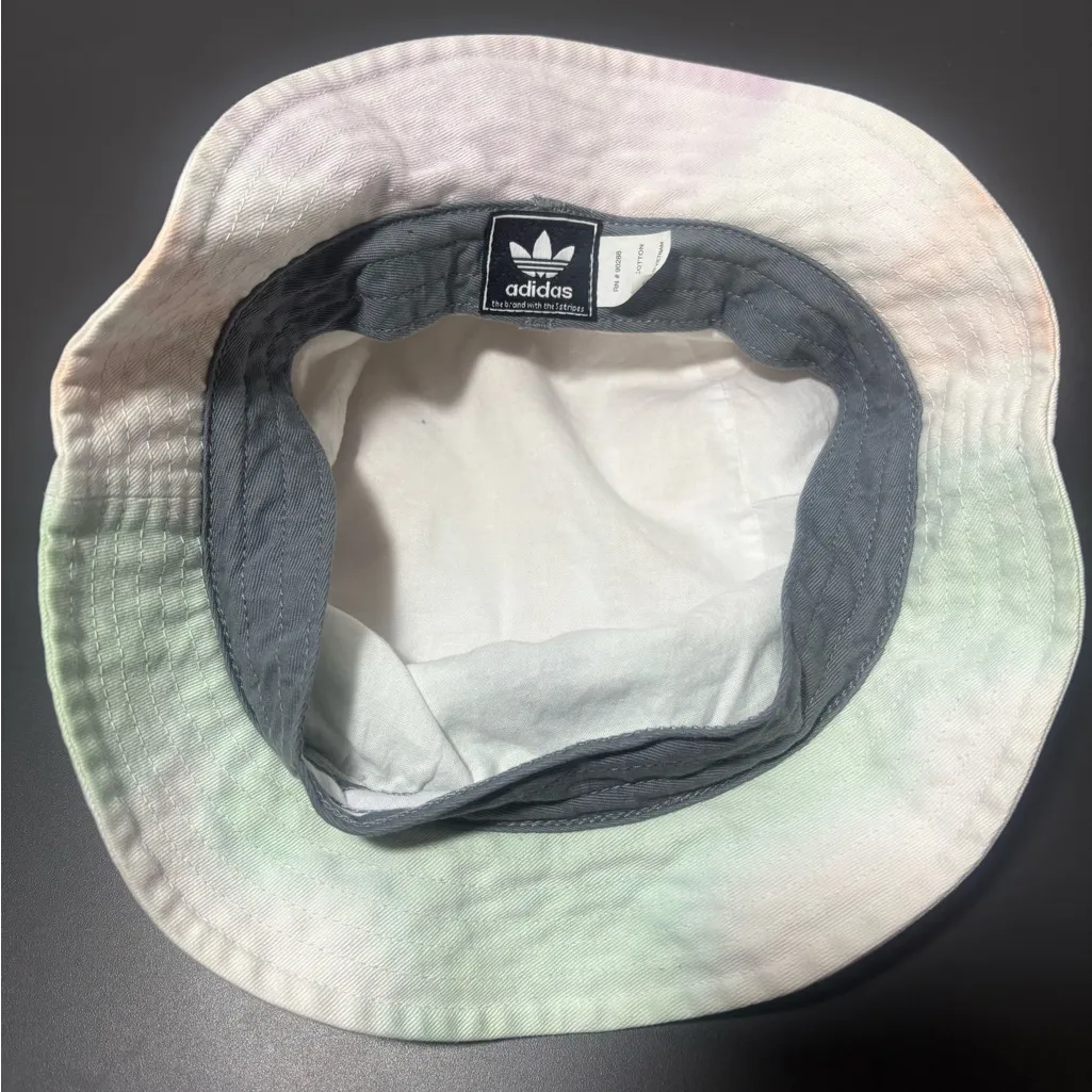 ADIDAS ORIGINALS Color Wash Pastel Tie-Dye Bucket Hat - Image 5