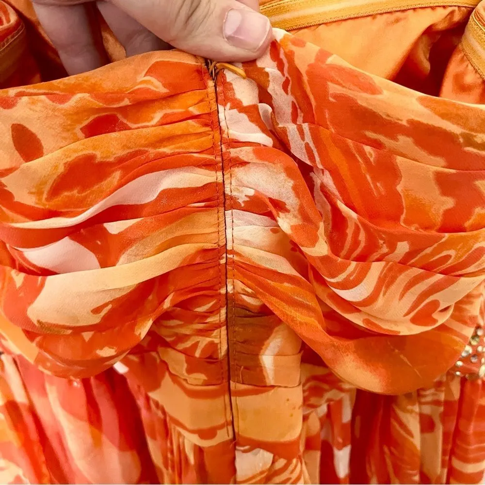 Jump Apparel Y2K High Low Strapless Prom Dress 13/14 - Image 10