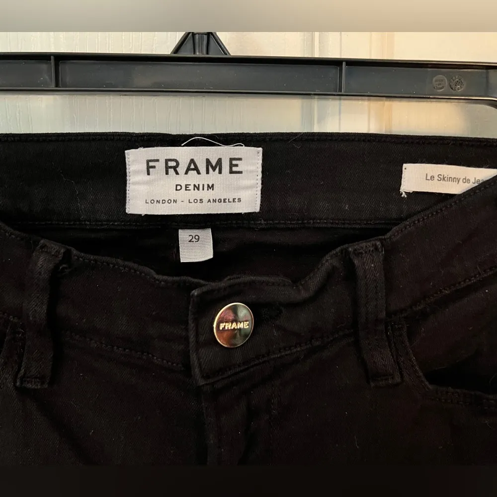 FRAME 29 Le Skinny De Jeanne Patchwork-Seamed Jeans - Image 3