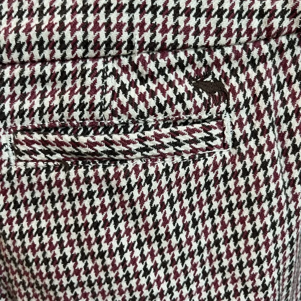Abercrombie and Fitch Houndstooth Bermuda Shorts Cotton Walking Womens 00 - Image 3