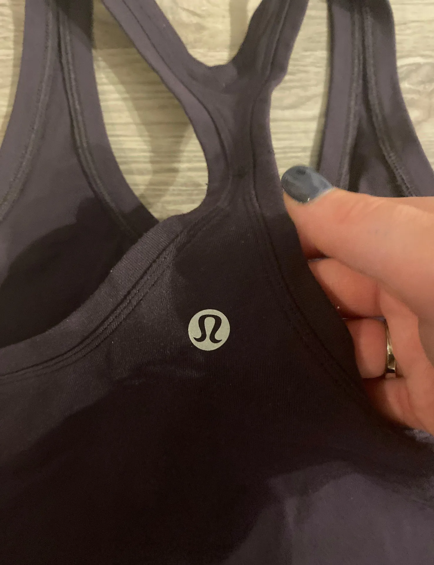 Lululemon Purple Racer Back Tank Top - Image 4