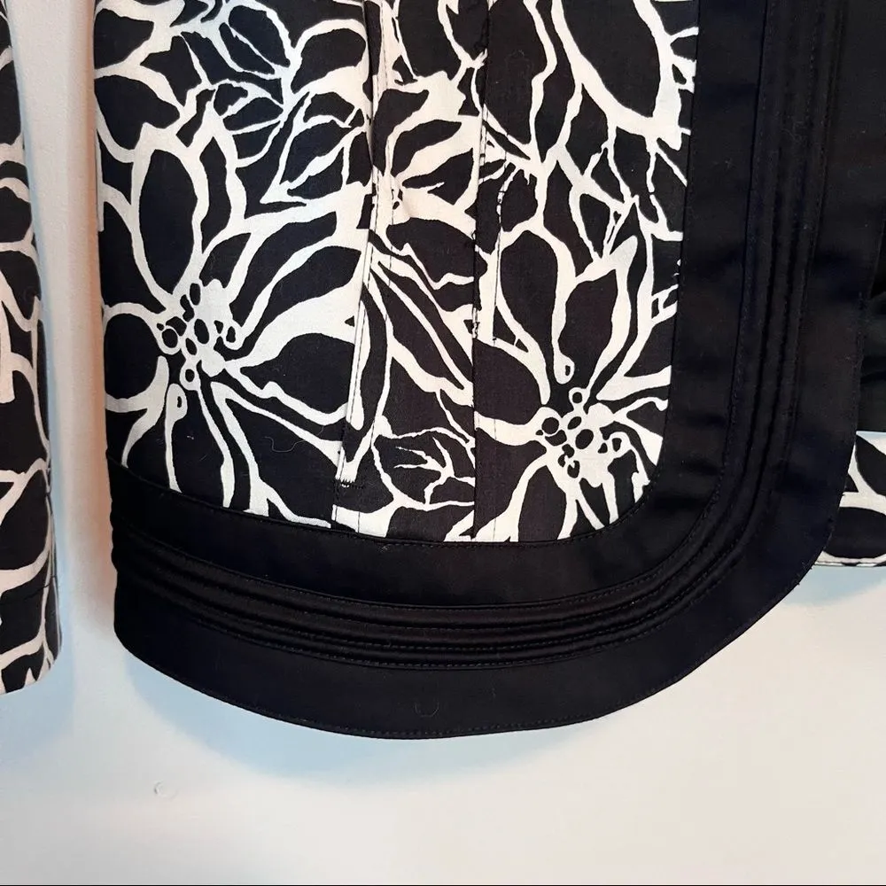 Chicos Open Shoulder Pads Paisley Career Retro Y2K Jacket Blazer - Image 5