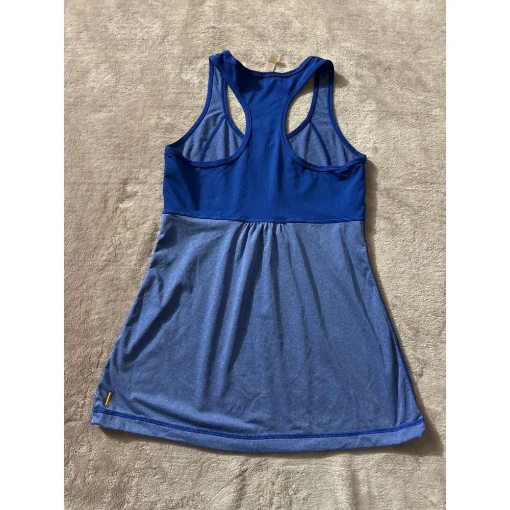 Lucy Active Mesh Inserts Racerback Bra Tank‎ Royal Blue Size Small - Image 9