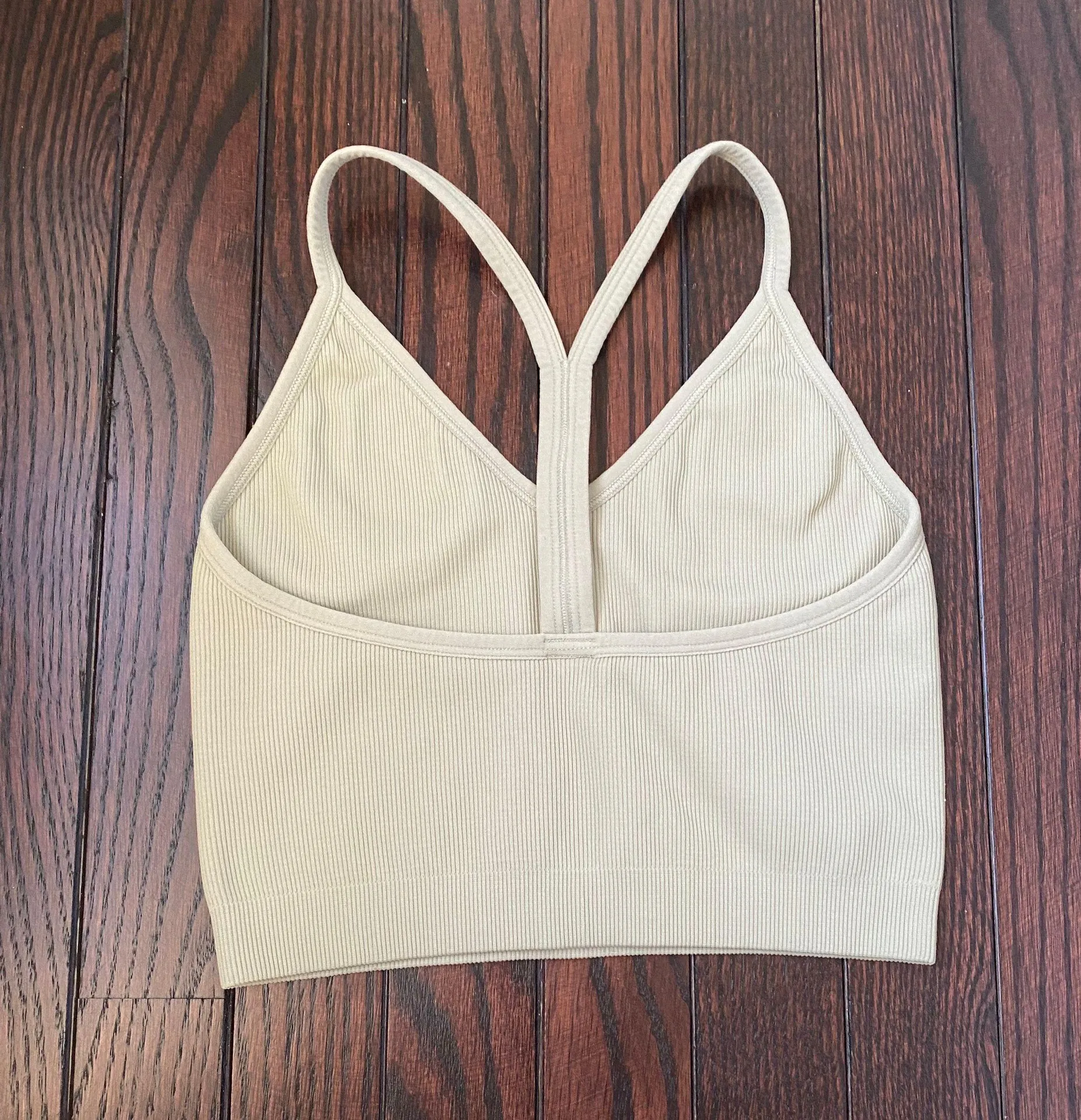 Set Active green cropped tank - Image 2