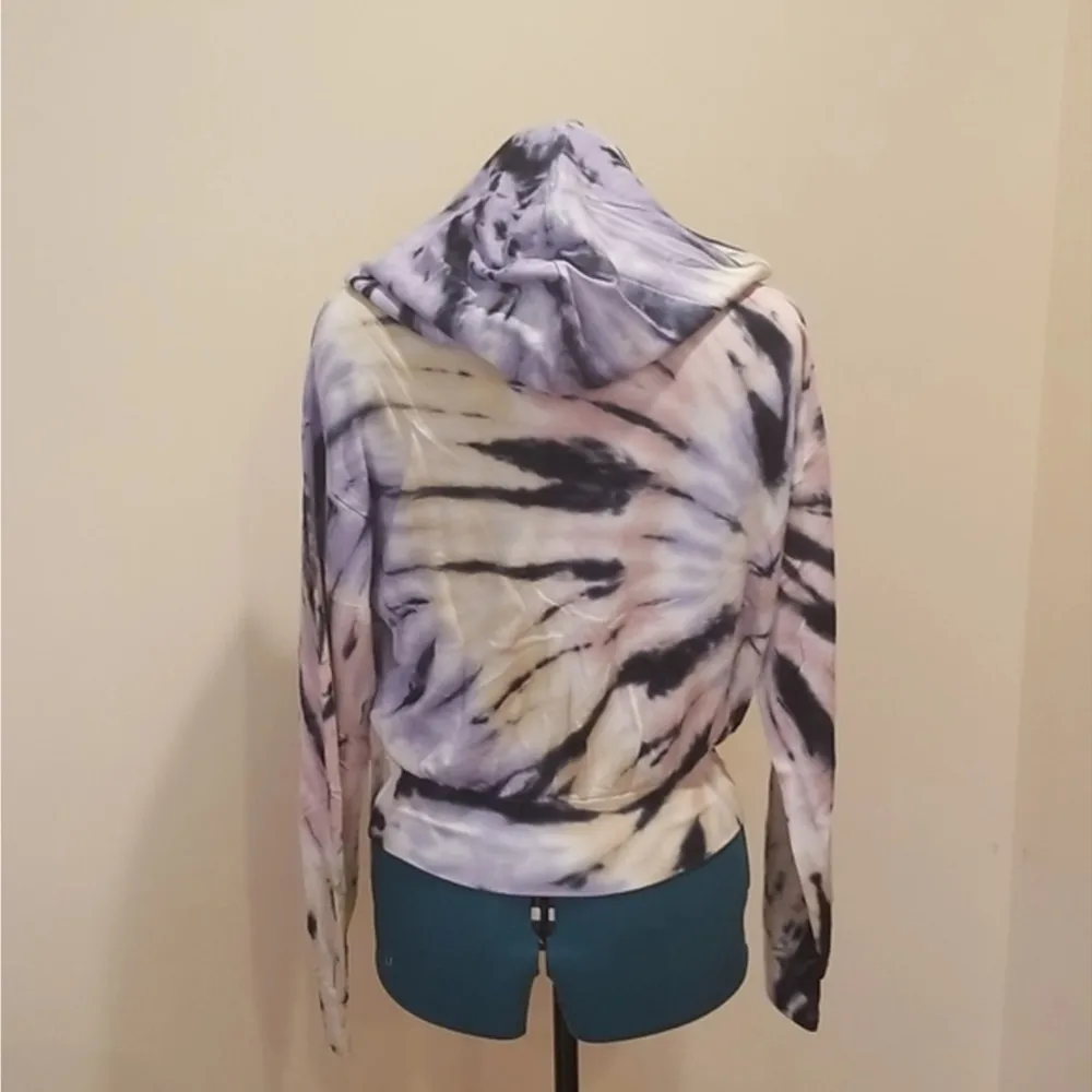 Young Fabulous & Broke Kelly Tie Dye Hoodie Sweatshirt Pink Lolly Size Medium - Image 5