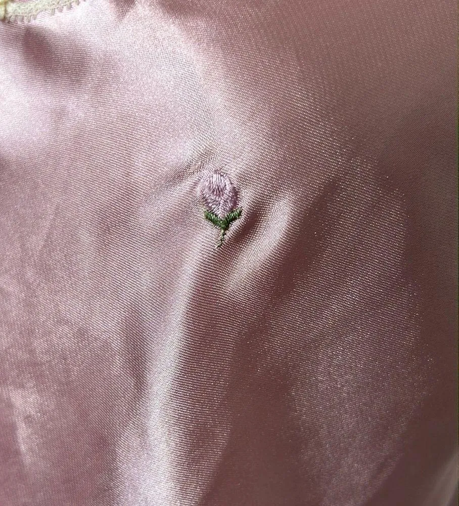 Vintage Floral Lingerie Slip - Image 5