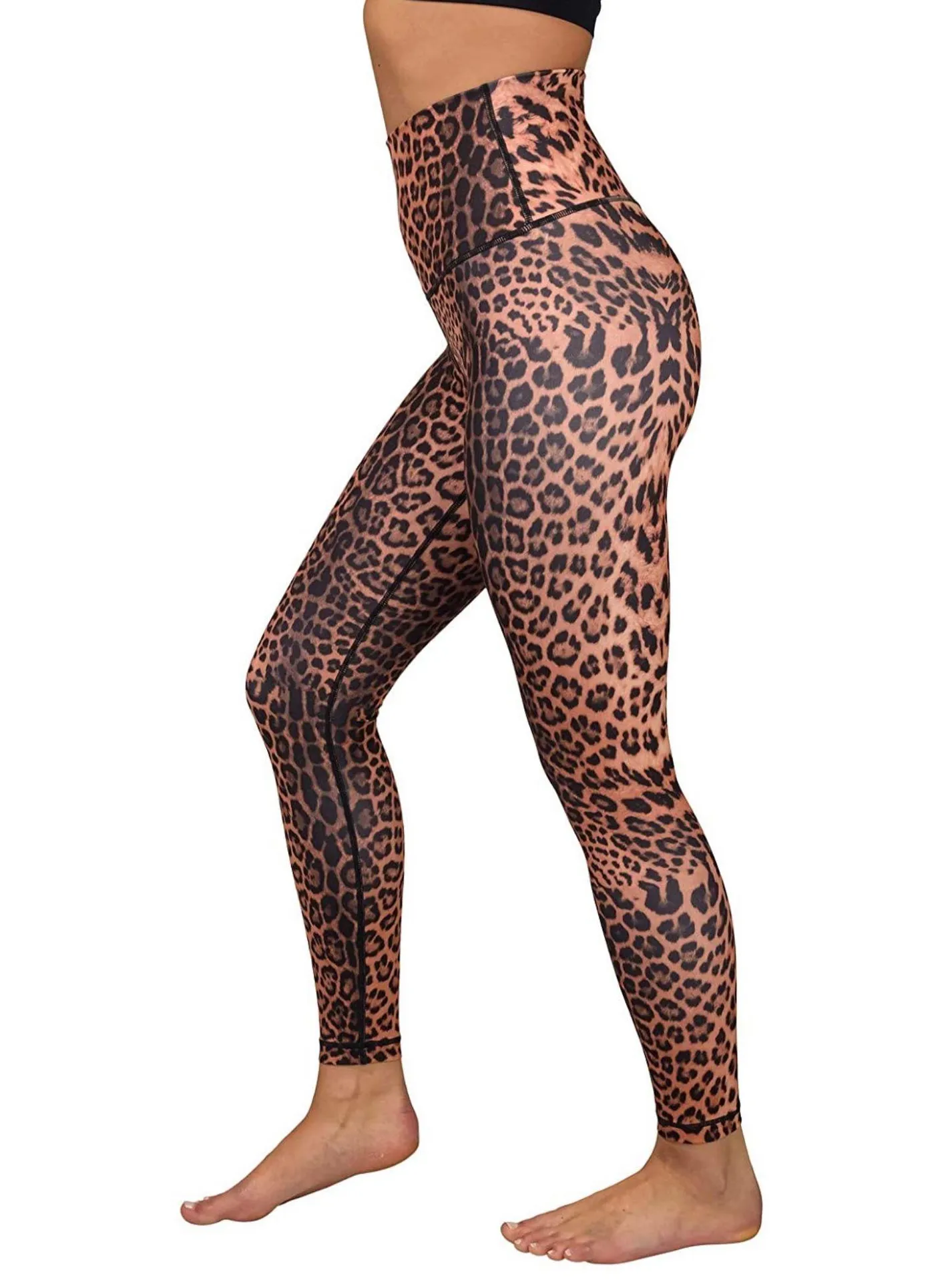 Yogalicious  NWT  Leopard 7/8 Leggings - Image 4