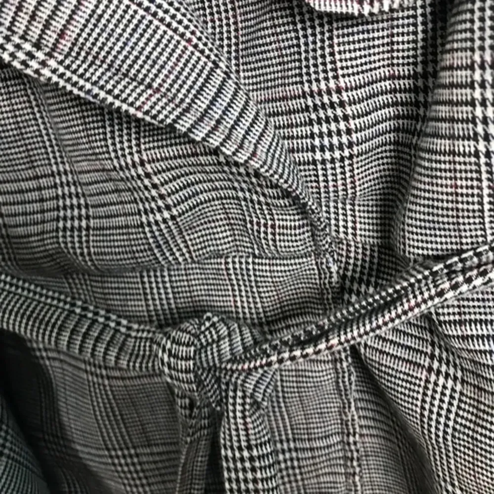 Forever 21 Plaid Blazer with peplum and ti… - Image 8