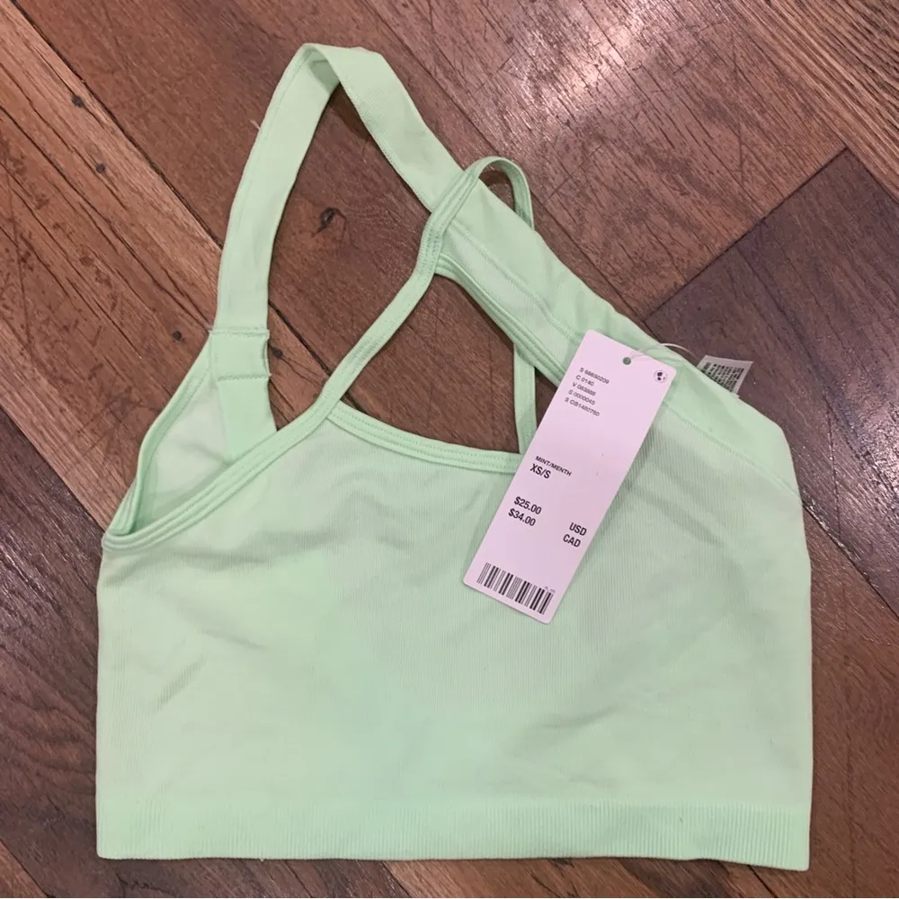 Urban Outfitters Out From Under Asymmetrical Keyhole Bra Crop Top Sz XS - Image 8
