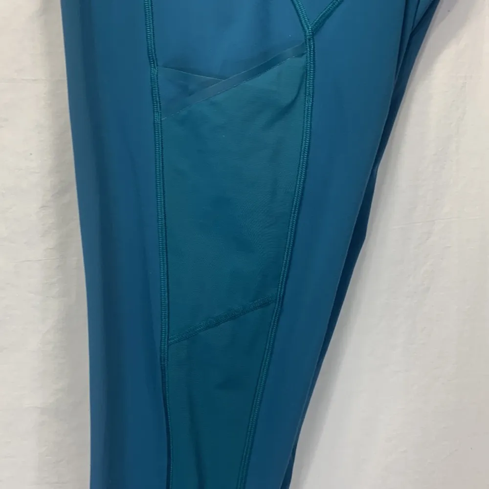 Double Day Deep Teal Tights Leggings Size 8 - Image 5