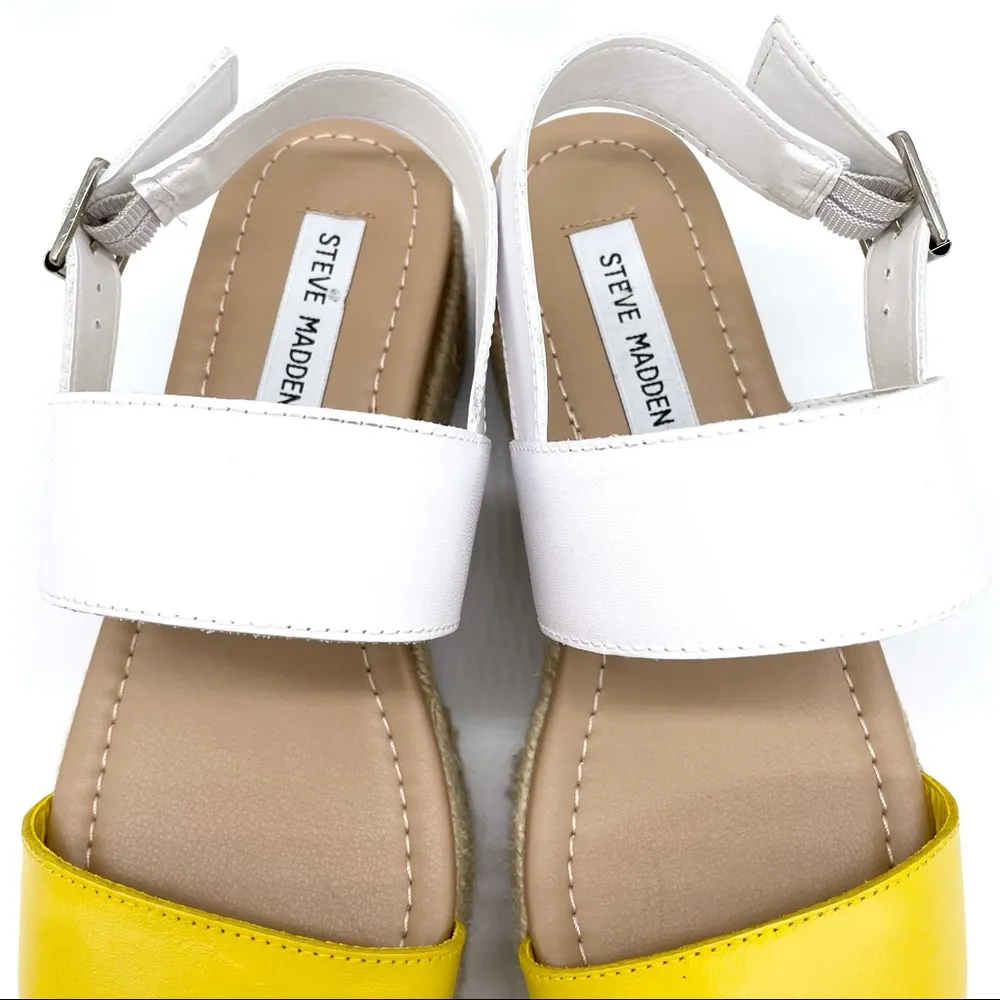 Steve Madden Fifer Espadrilles Platform Sandals 8.5 - Image 11