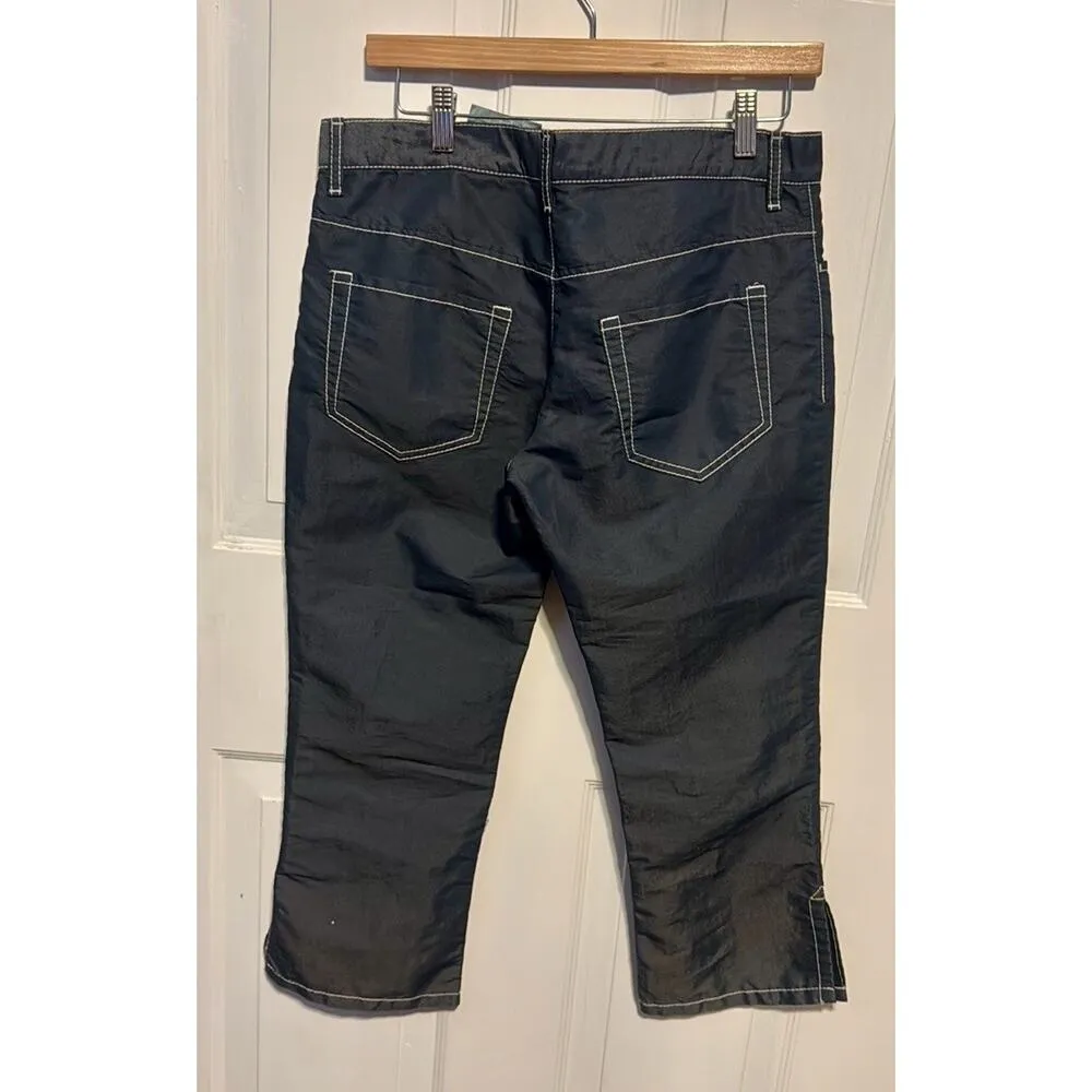 comme des garcons tricot capri pants M Blue Size M - Image 4